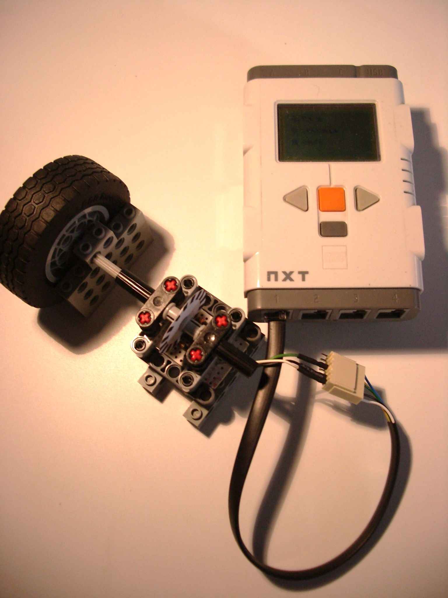 Tacometro velocimetro cuentarevoluciones y medidor de distancias para NXT